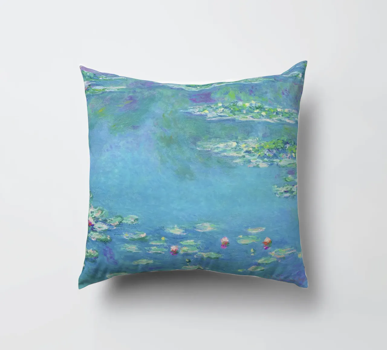 Ninfee di Claude Monet (1840-1926) cuscino da Classic Art Prints