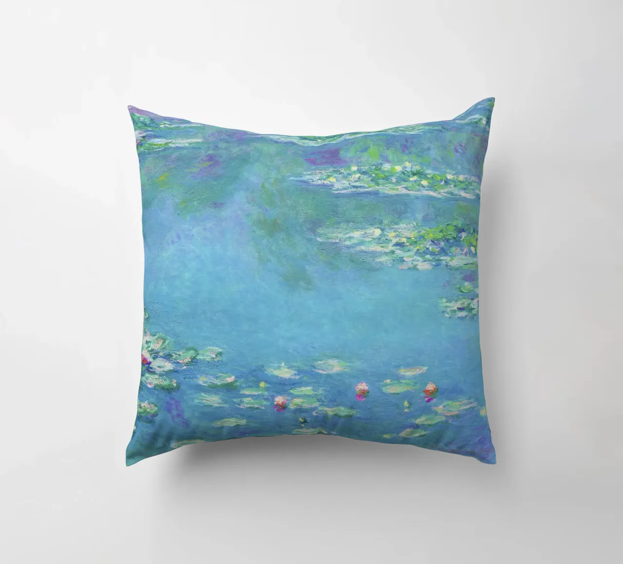 Ninfee di Claude Monet (1840-1926) cuscino da Classic Art Prints