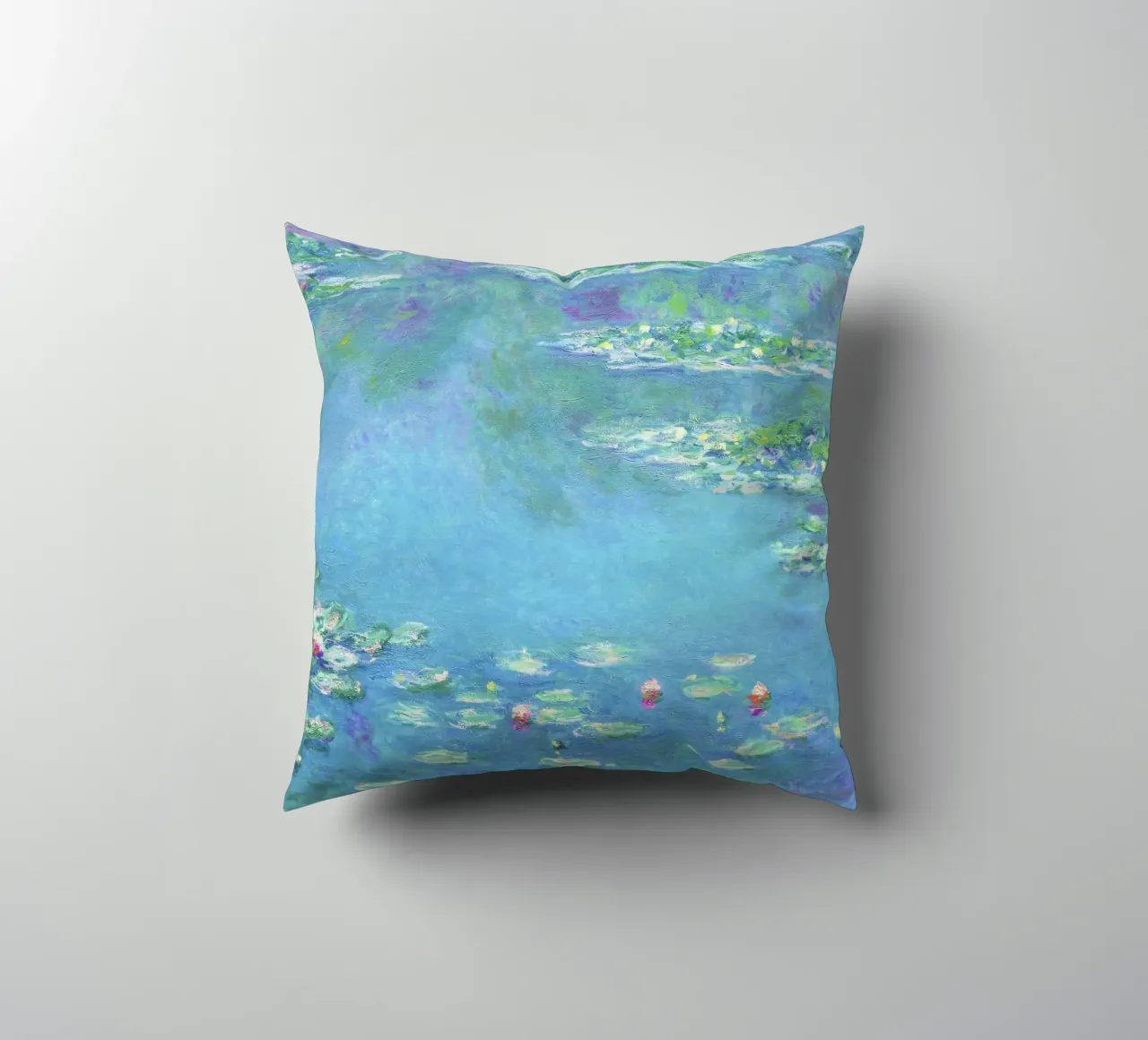 Ninfee di Claude Monet (1840-1926) cuscino da Classic Art Prints