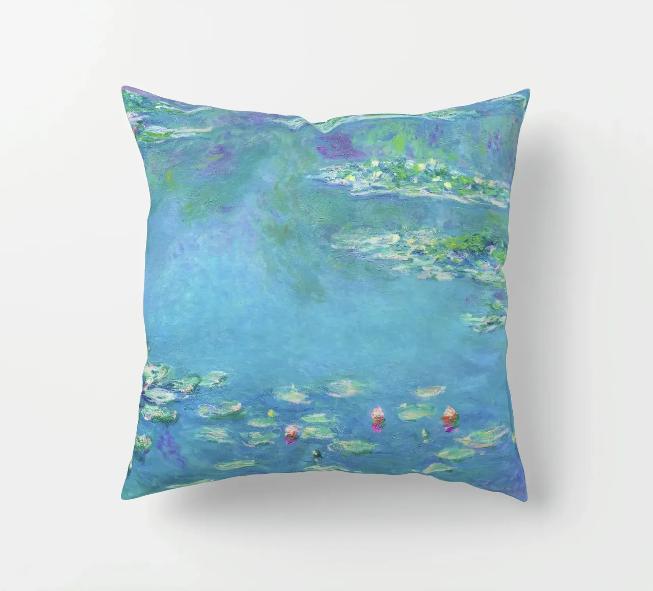 Ninfee di Claude Monet (1840-1926) cuscino da Classic Art Prints