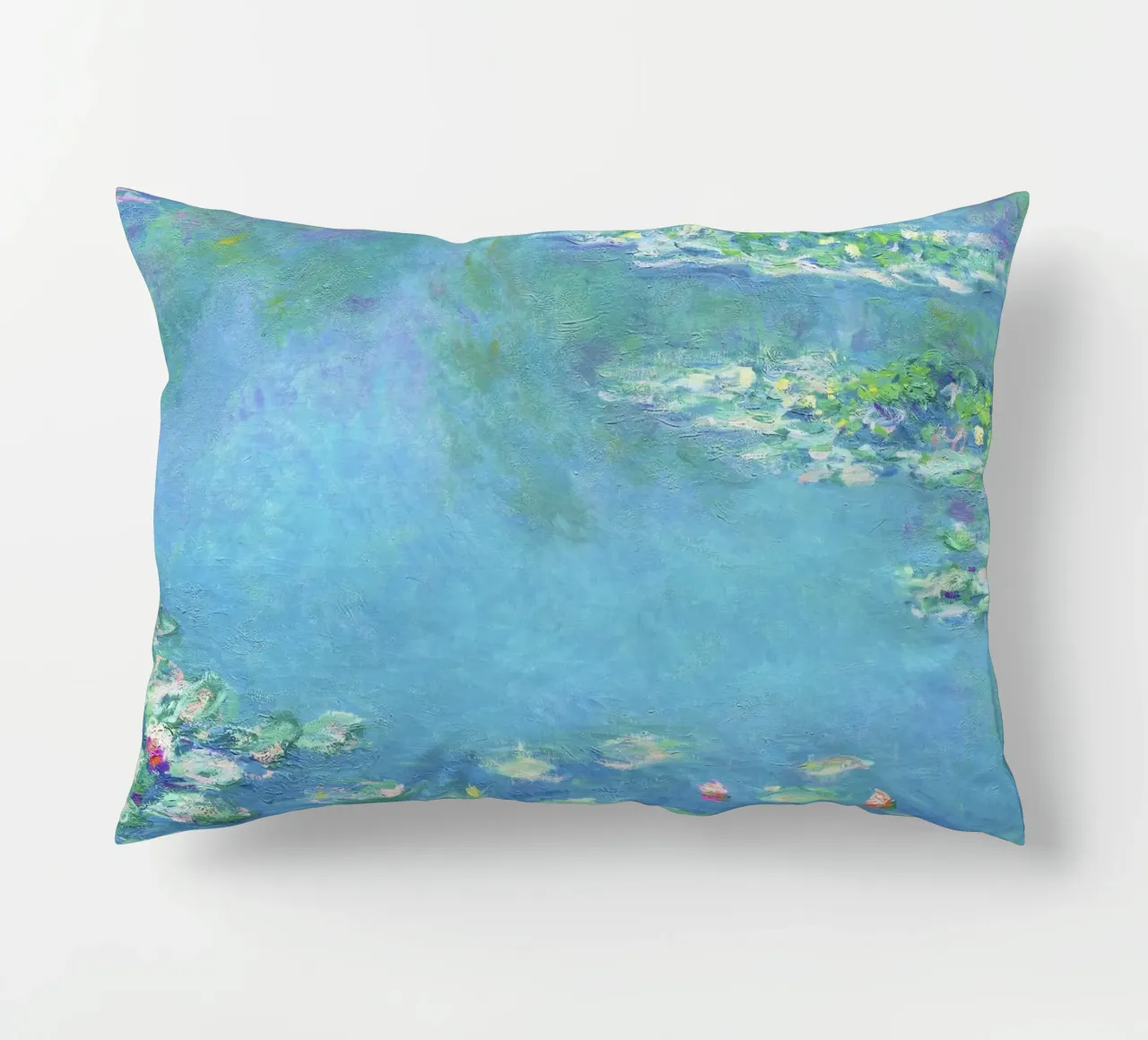 Ninfee di Claude Monet (1840-1926) cuscino da Classic Art Prints