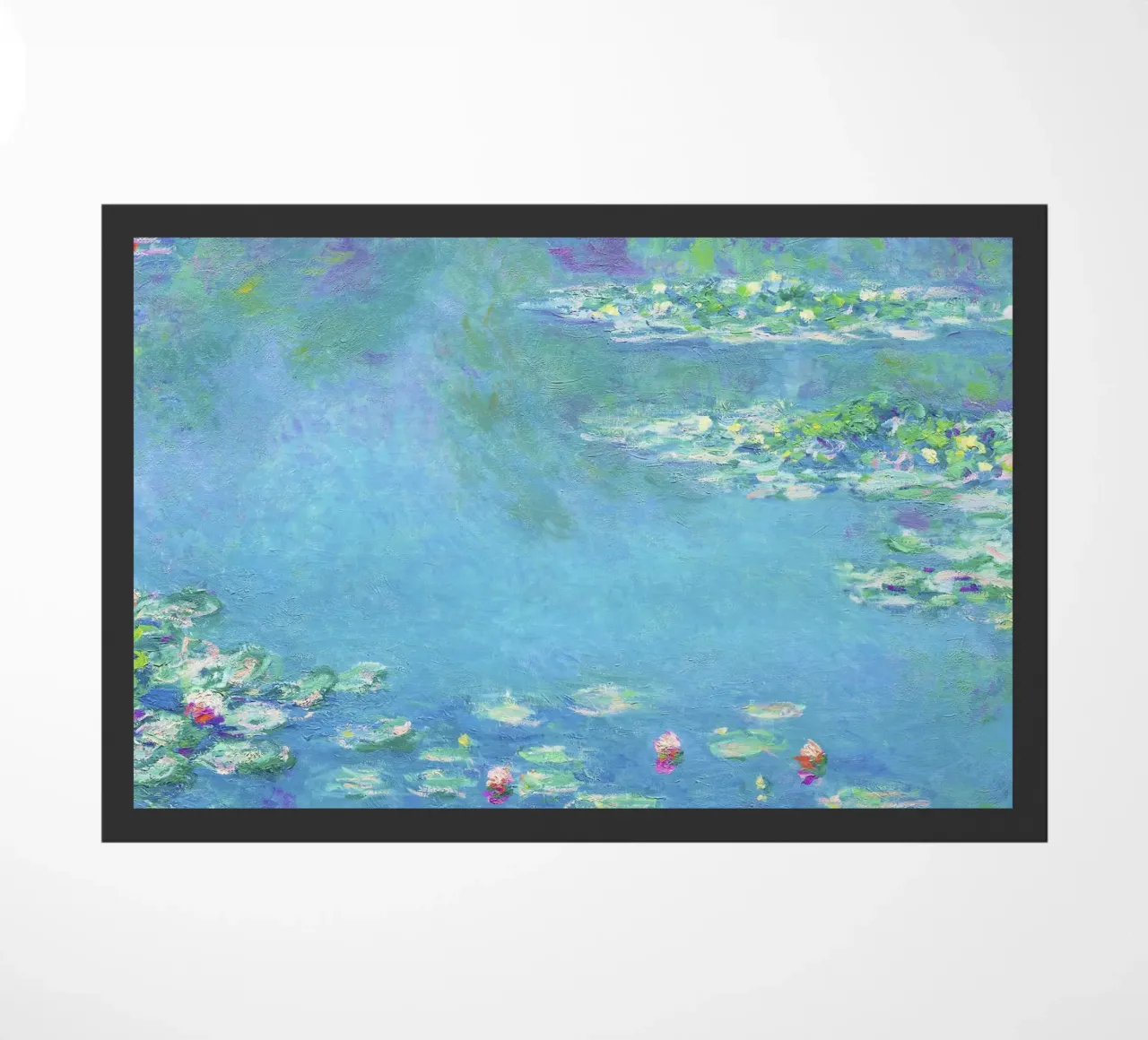 Ninfee di Claude Monet (1840-1926) zerbino da Classic Art Prints