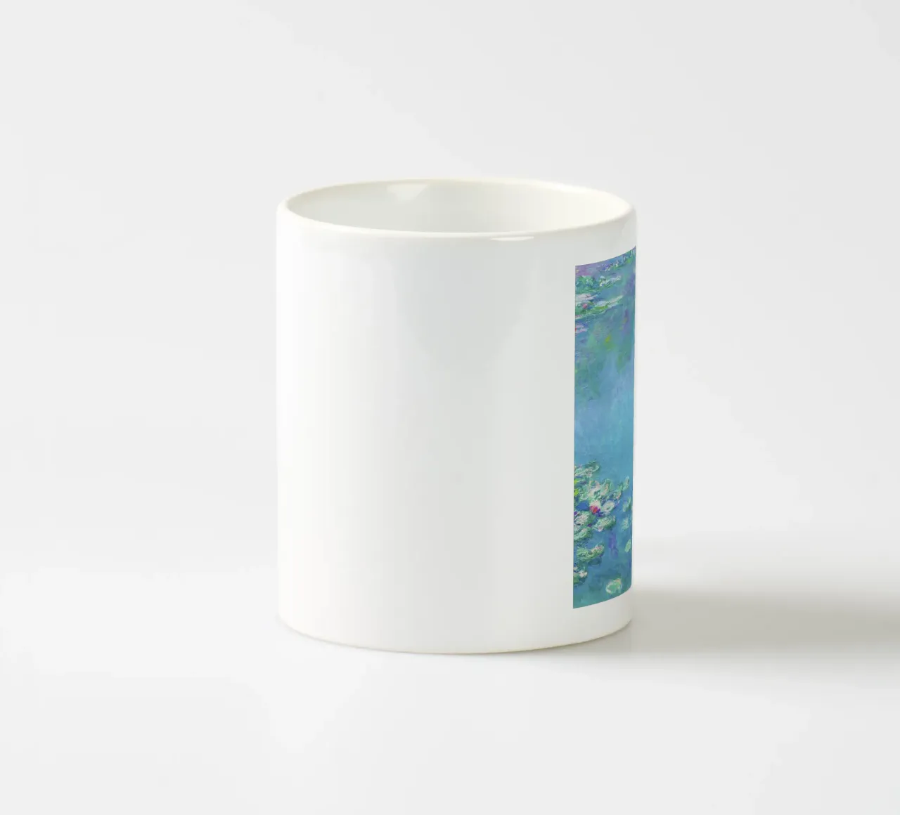 Ninfee di Claude Monet (1840-1926) tazza in ceramica da Classic Art Prints