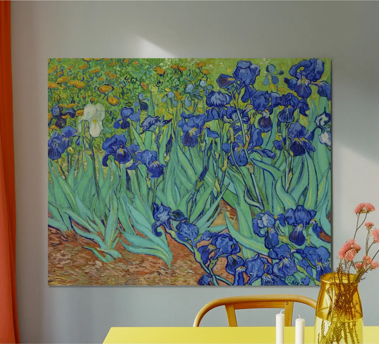 Iris di Vincent van Gogh (1890) i poster da Venus Art