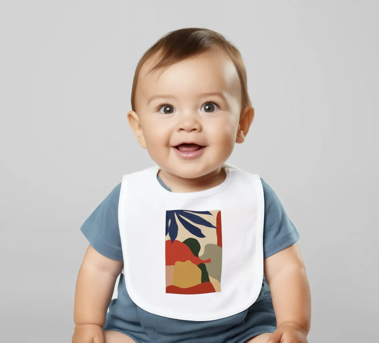 Forme astratte di fogliame bavaglino da Lyra Glaze