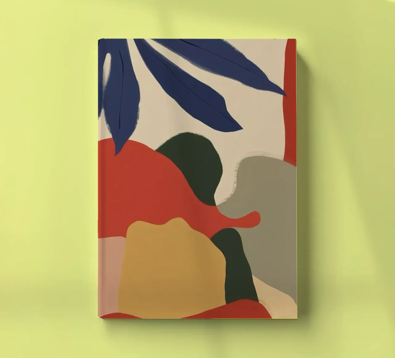 Abstract Foliage Forms notebook by Lyra Glaze