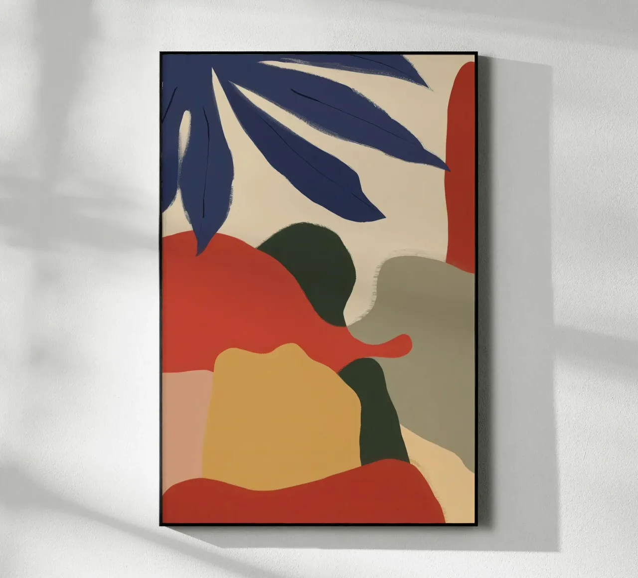 Abstract Foliage Forms plexiglass da Lyra Glaze