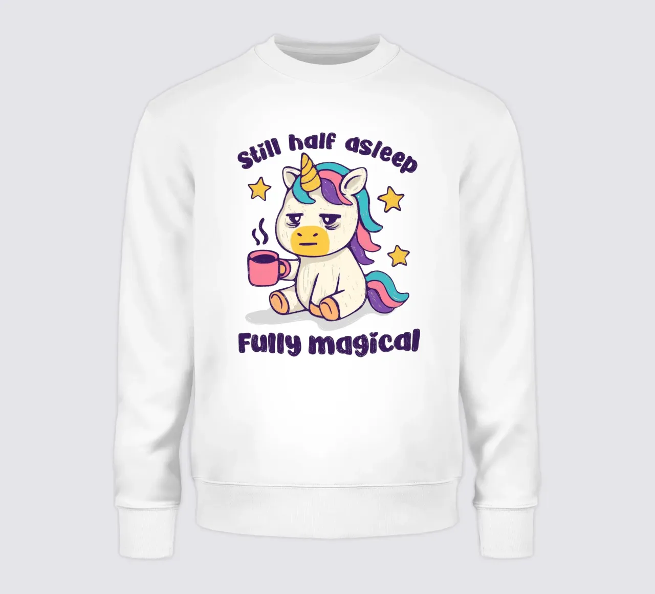 Ancora mezzo addormentato Completamente magico felpa da Loobs