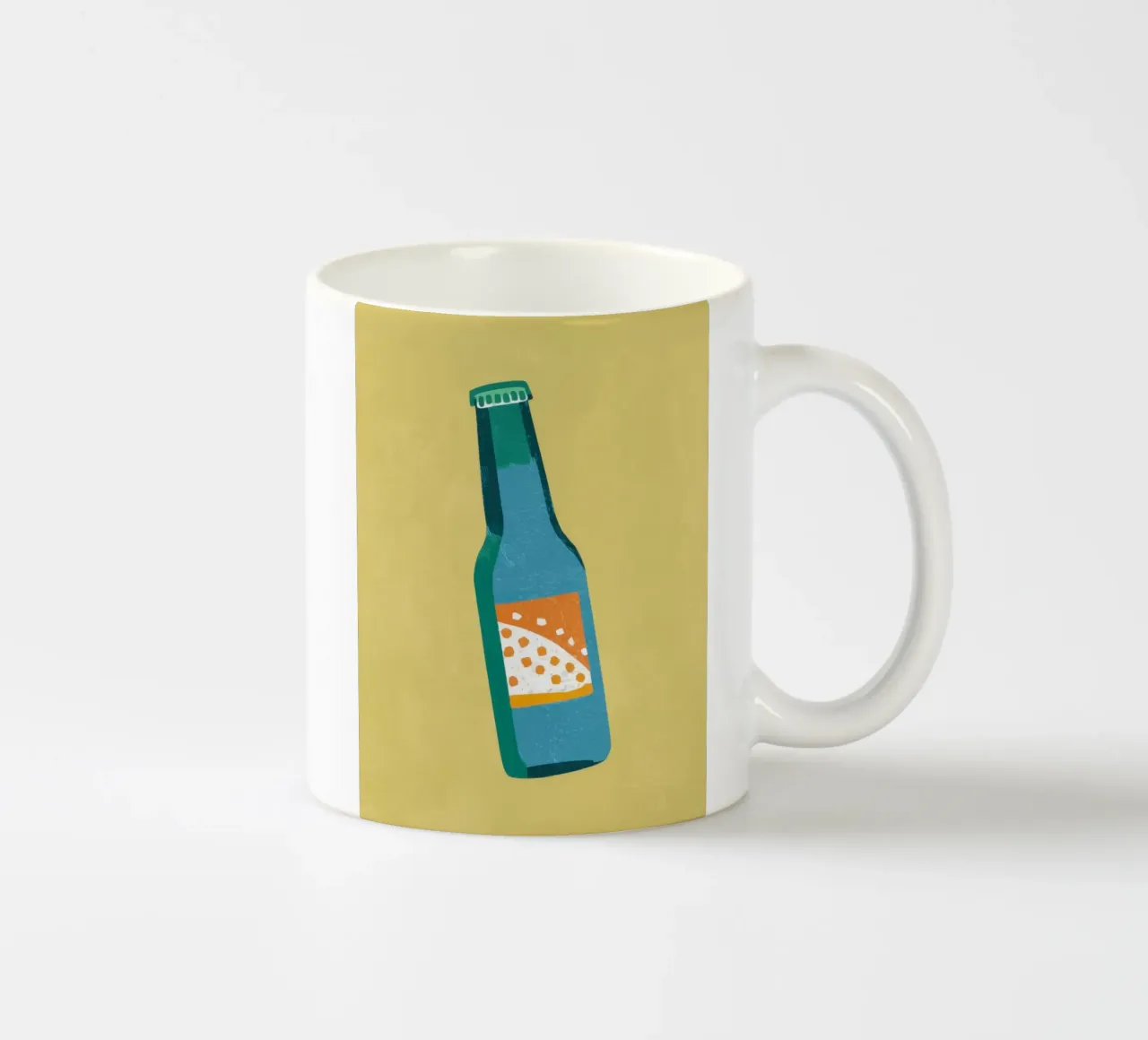 Semplice rinfresco pop tazza in ceramica da Bara Suara