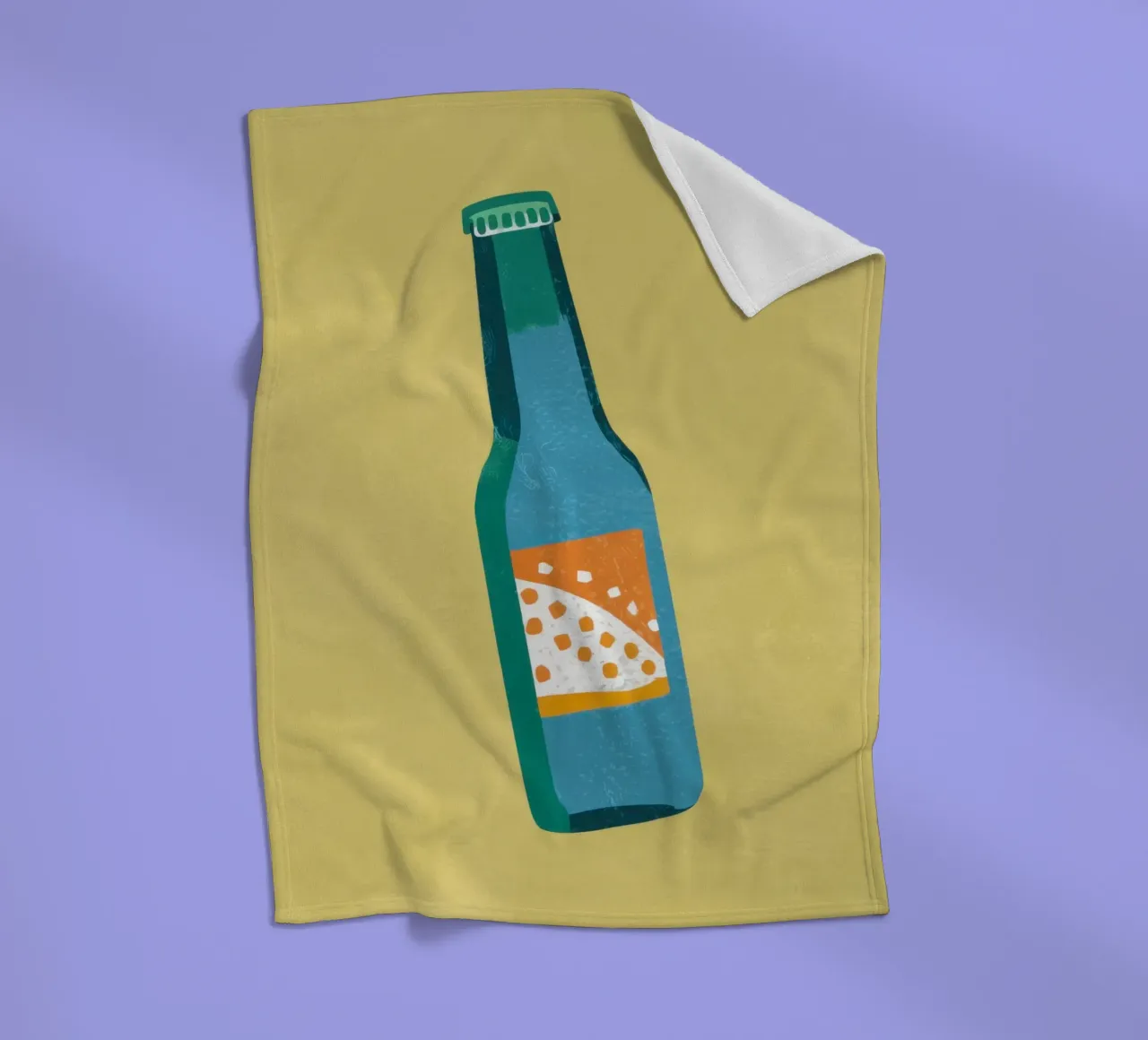 Semplice rinfresco pop coperta in pile da Bara Suara