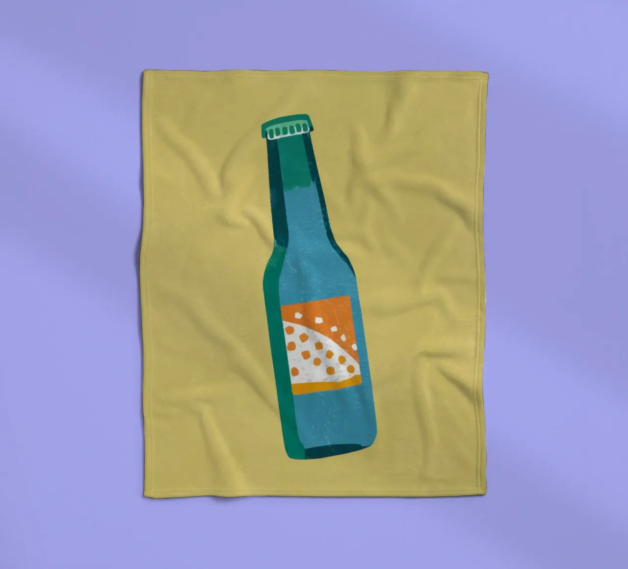 Semplice rinfresco pop coperta in pile da Bara Suara