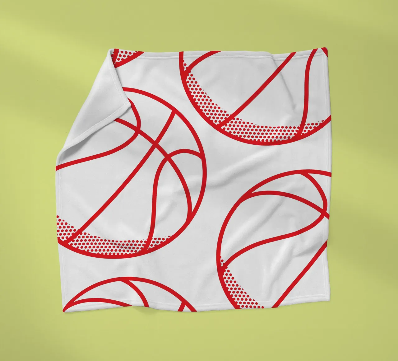 Pallacanestro coperta in pile da we line studio - design