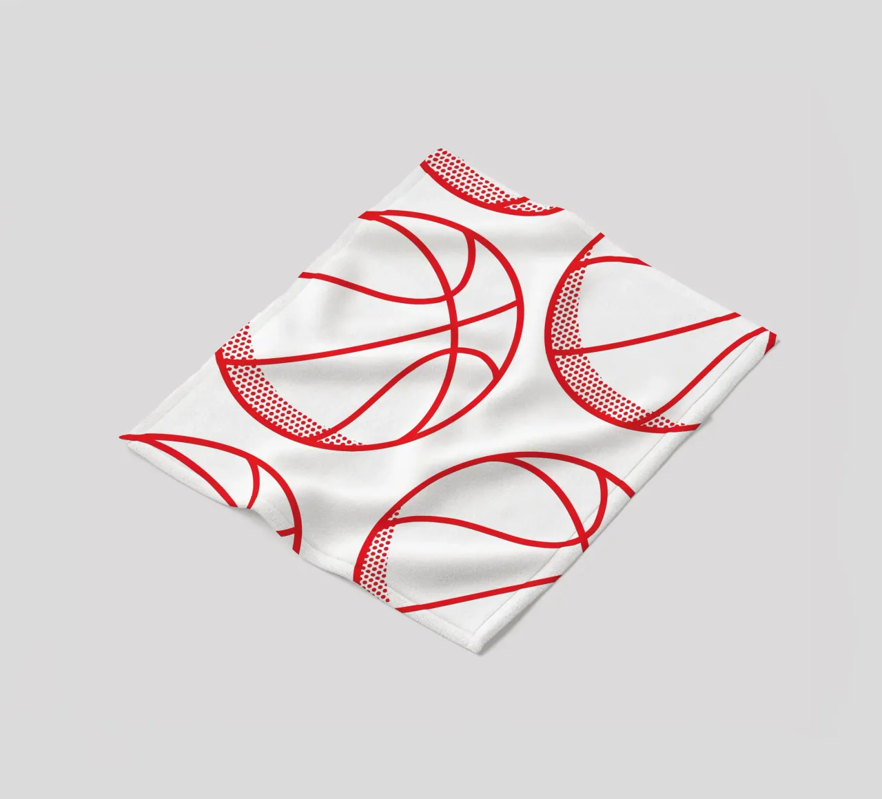 Pallacanestro coperta in pile da we line studio - design