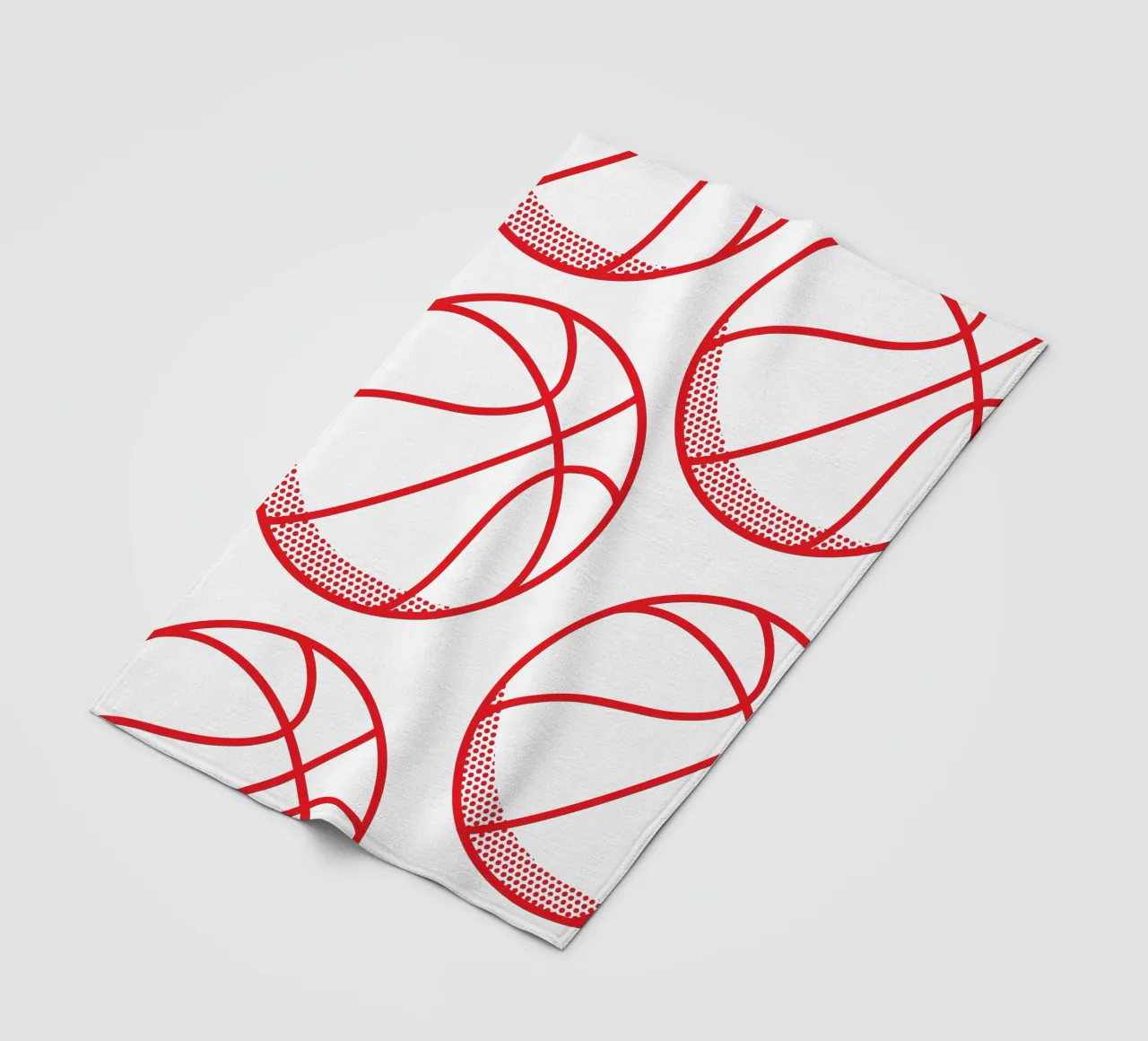 Pallacanestro coperta in pile da we line studio - design