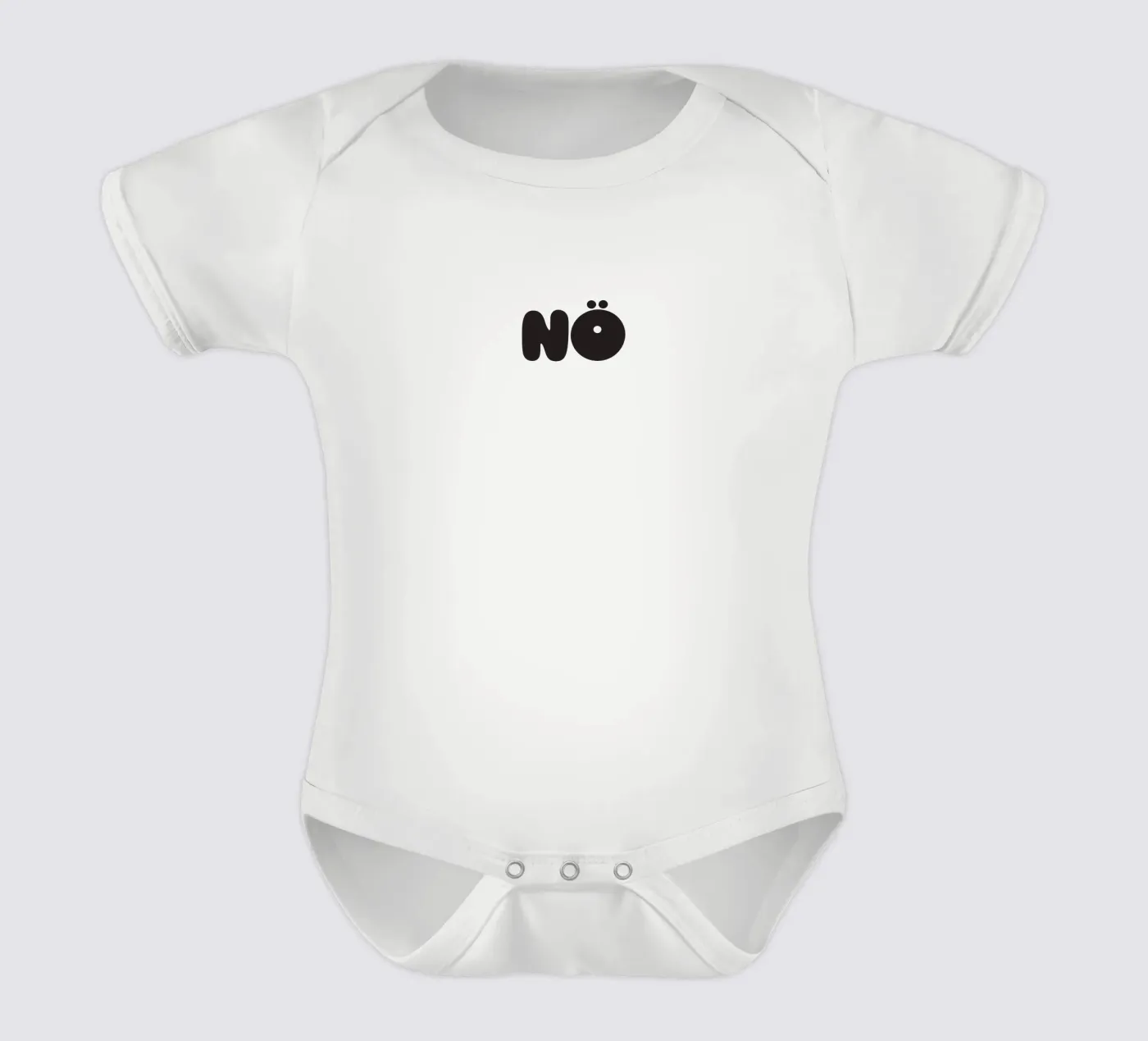 Nö body neonato maniche corte da Verplanungsagentur