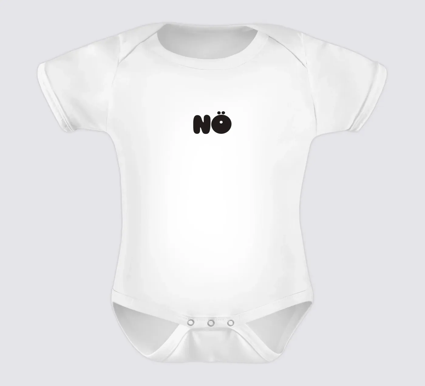 Nö body neonato maniche corte da Verplanungsagentur