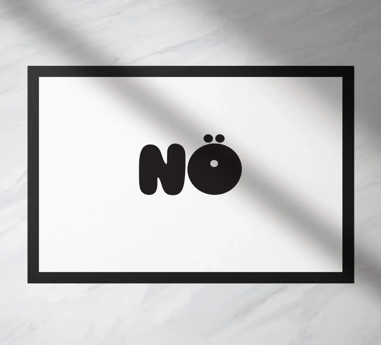 Nö Fußmatte von Verplanungsagentur