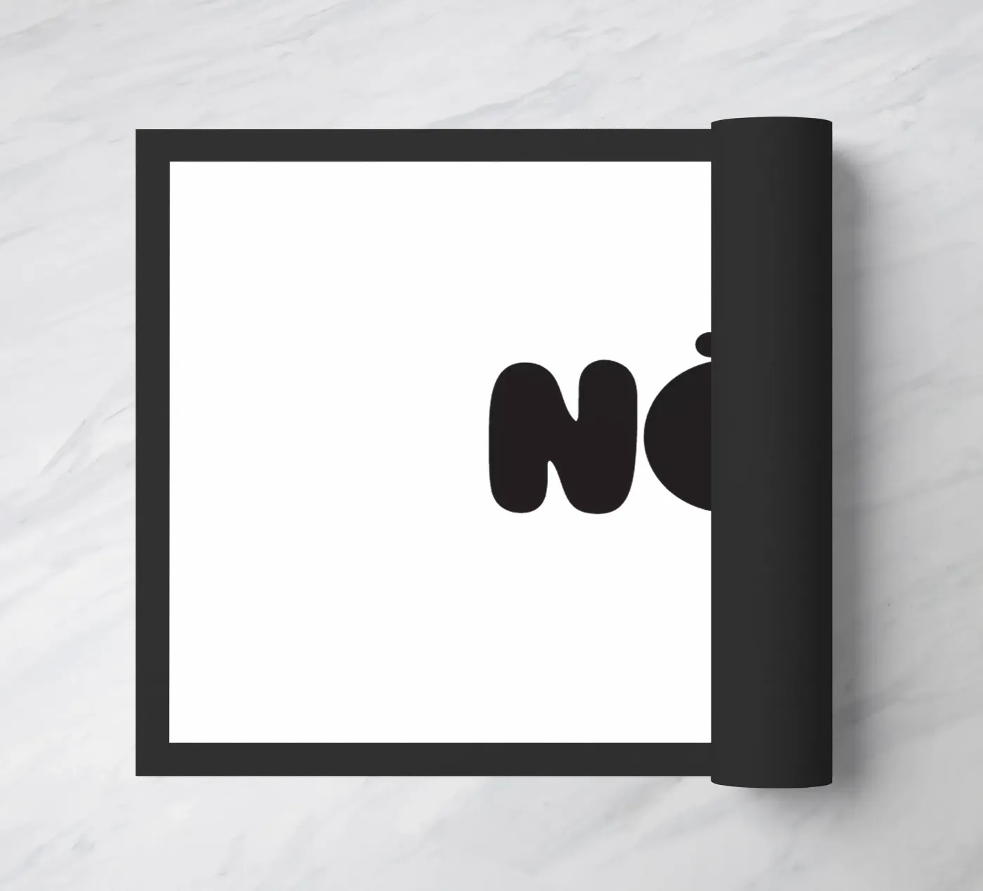 Nö doormat by Verplanungsagentur