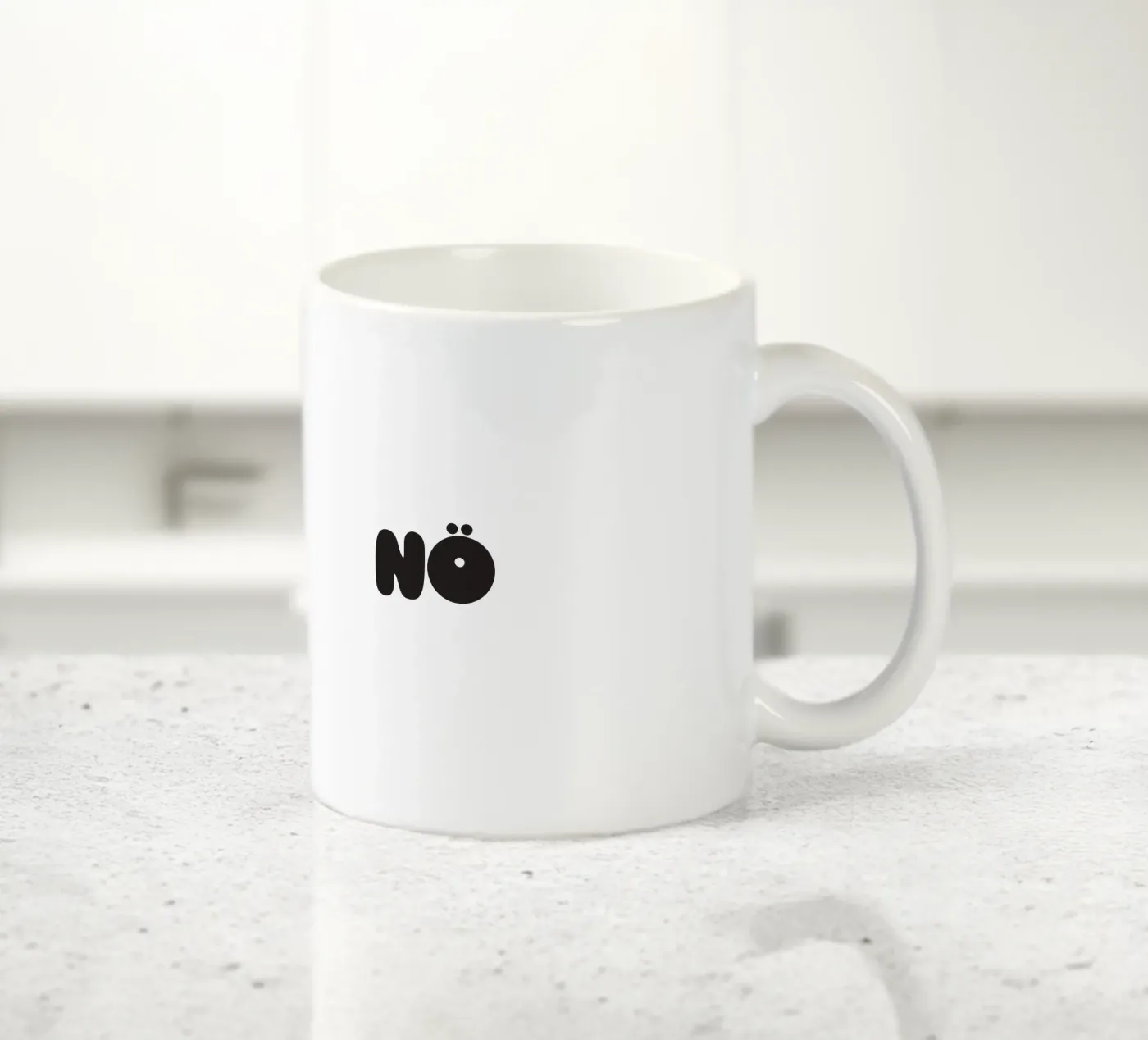 Nö ceramic mug by Verplanungsagentur