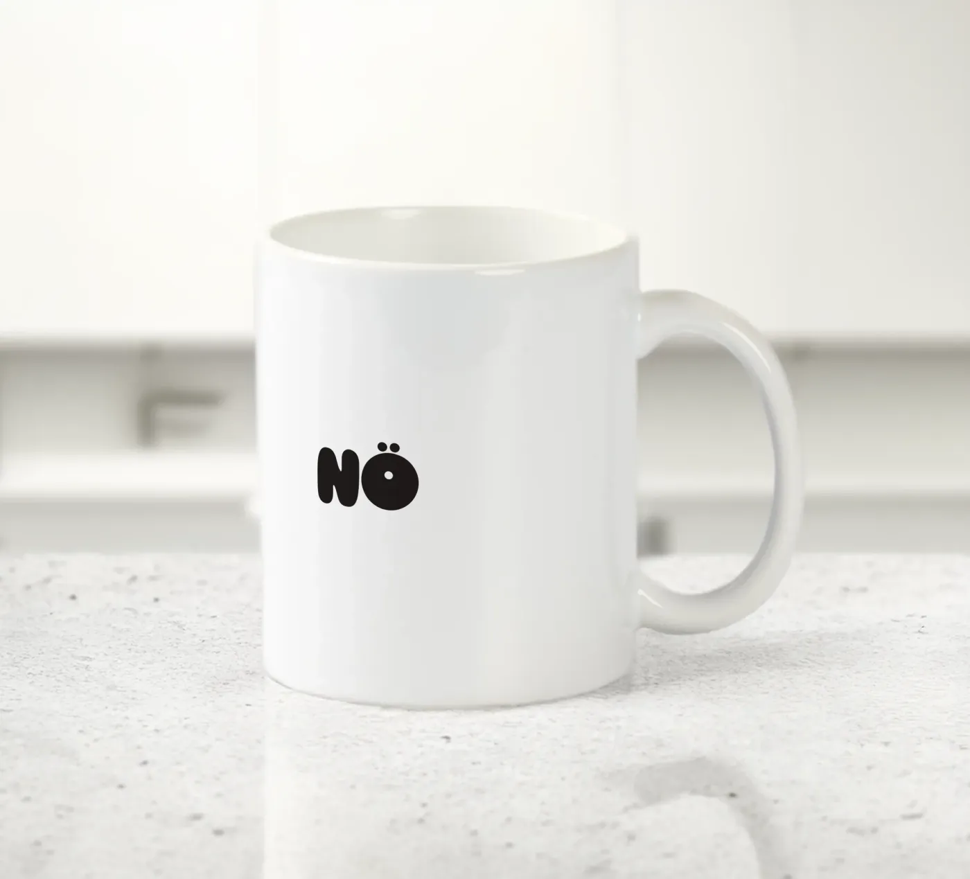 Nö tazza in ceramica da Verplanungsagentur