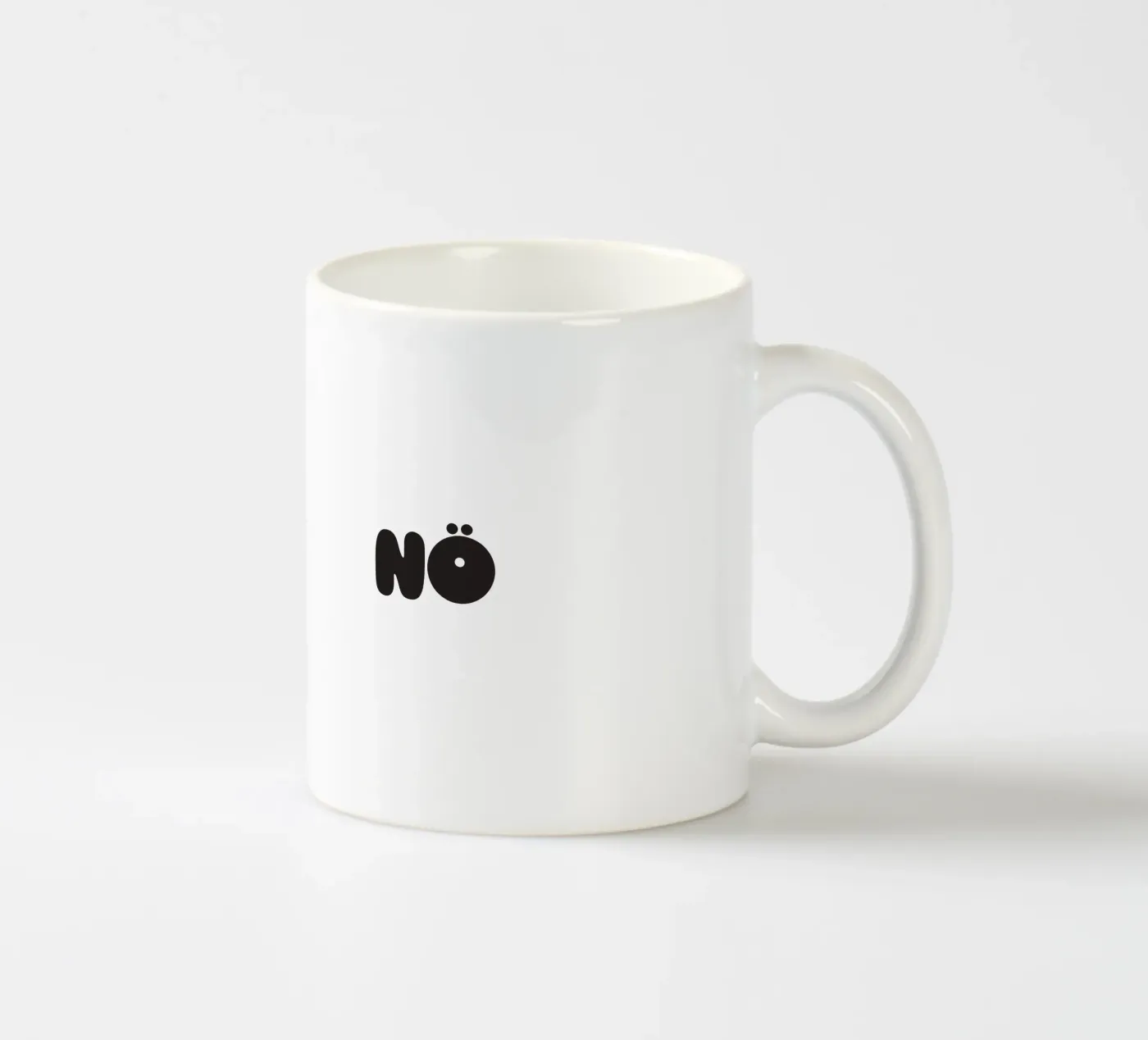 Nö ceramic mug by Verplanungsagentur