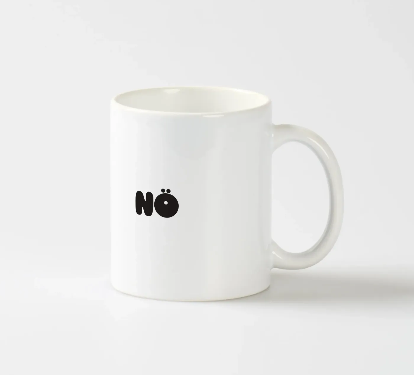 Nö tazza in ceramica da Verplanungsagentur