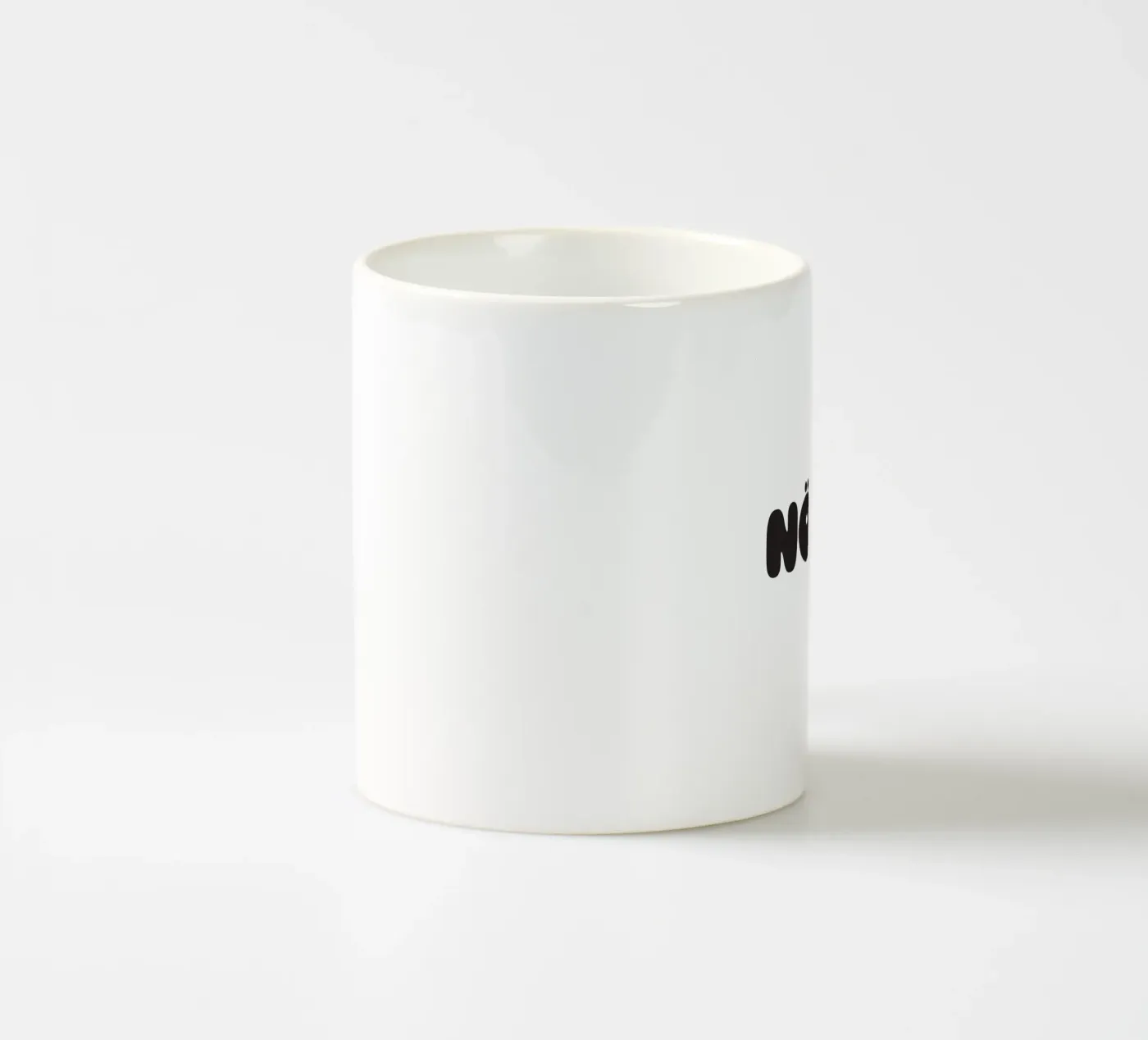 Nö ceramic mug by Verplanungsagentur
