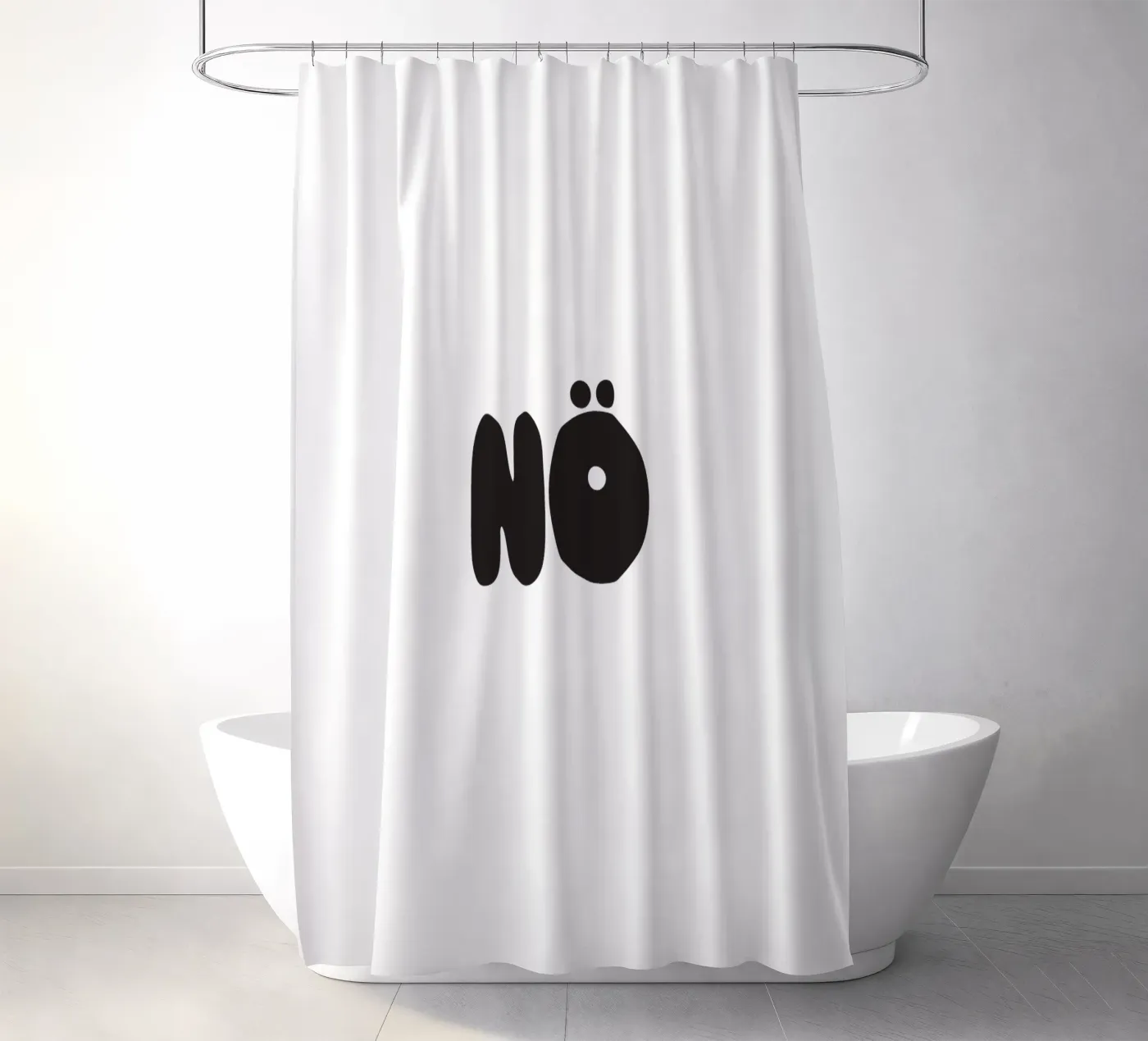 Nö douchegordijn van Verplanungsagentur