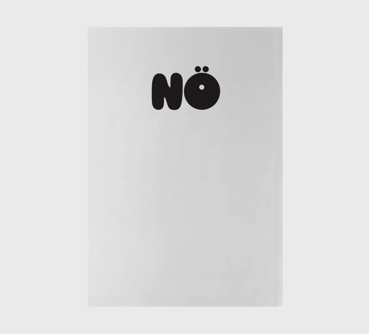 Nö notebook by Verplanungsagentur