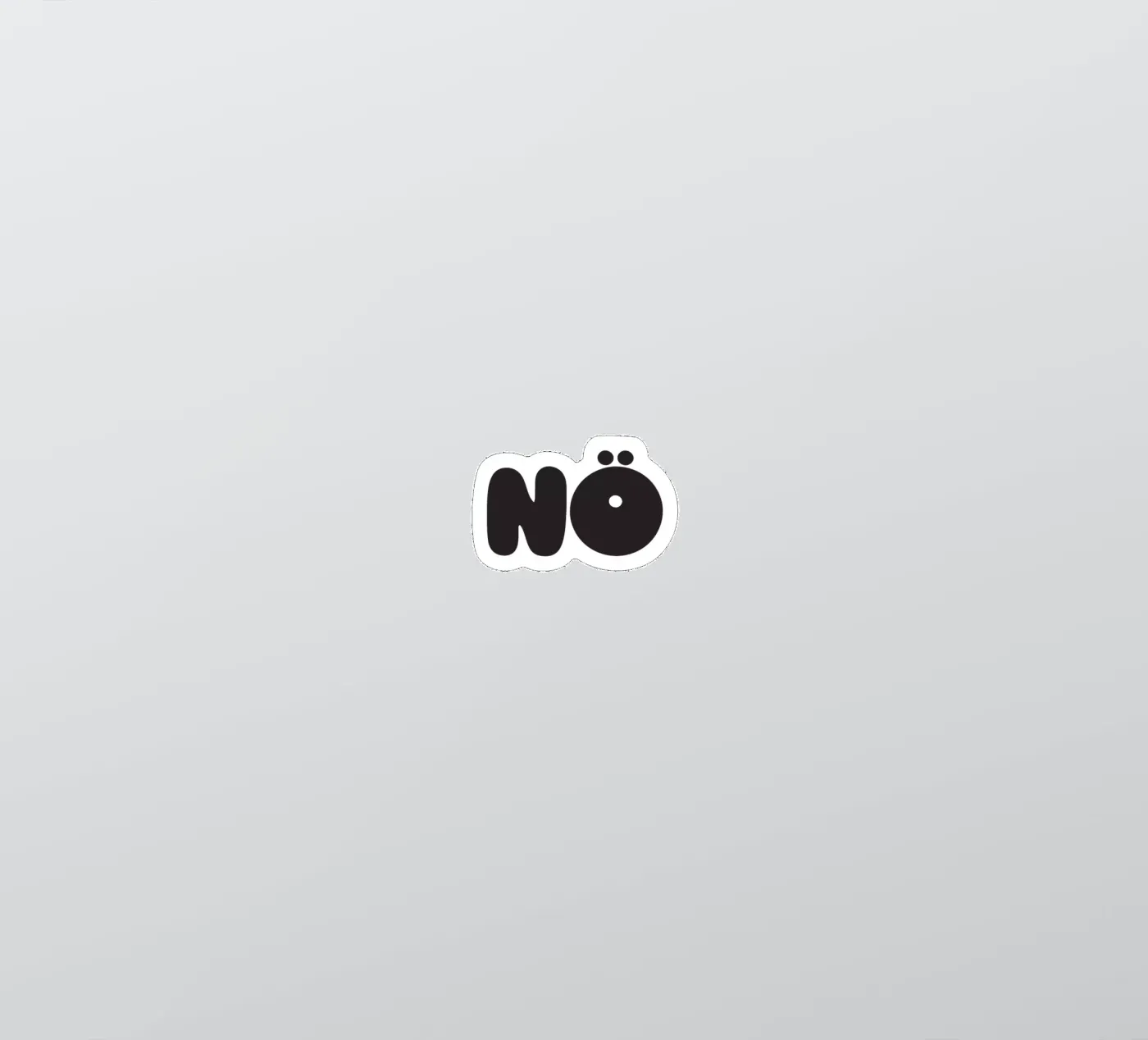 Nö sticker van Verplanungsagentur