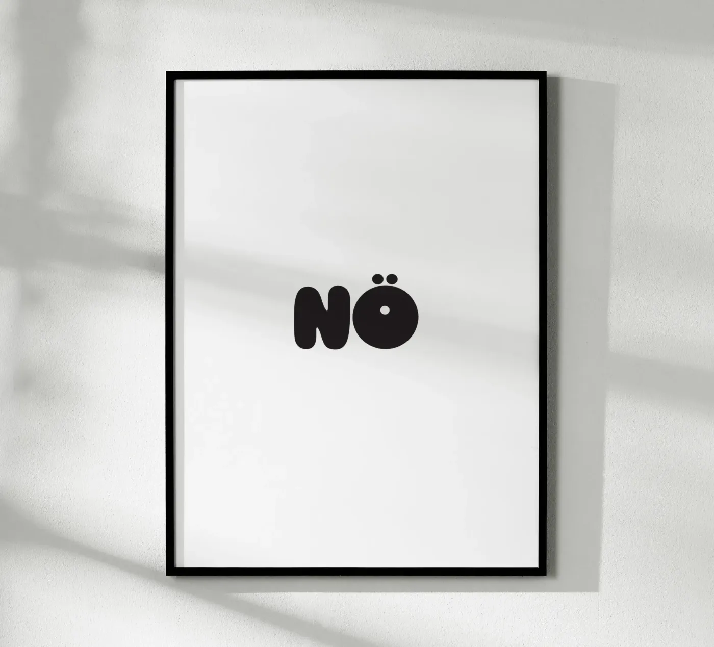 Nö Poster von Verplanungsagentur