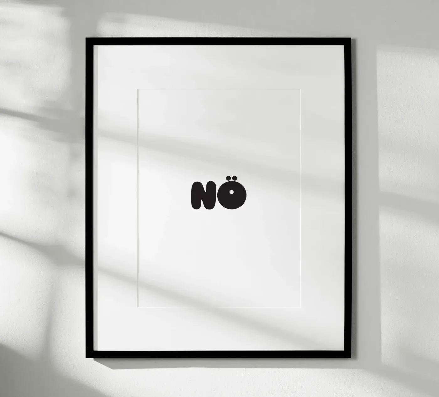 Nö poster van Verplanungsagentur