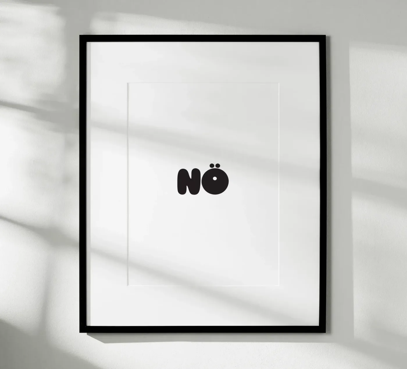 Nö Poster von Verplanungsagentur