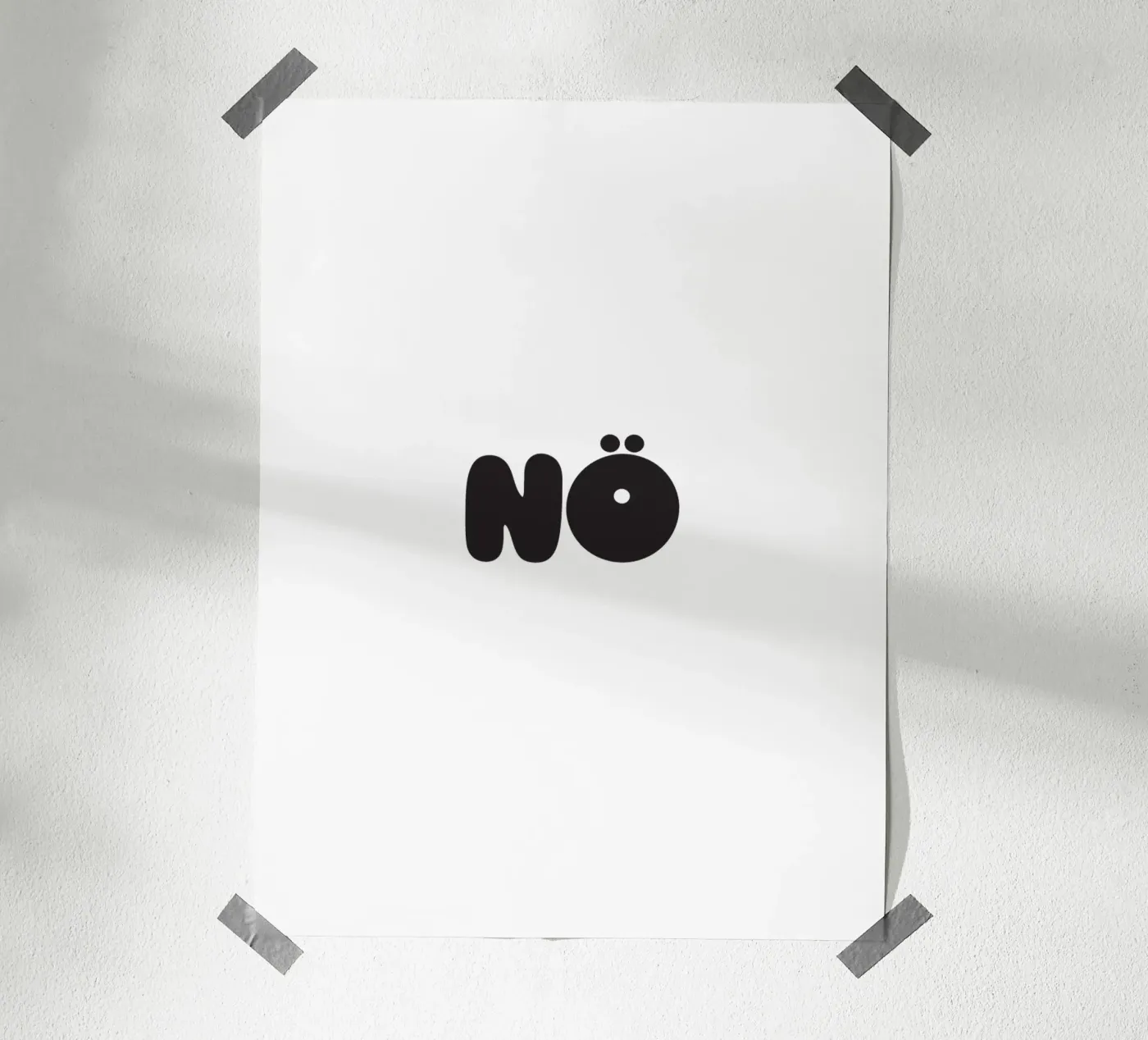 Nö poster van Verplanungsagentur