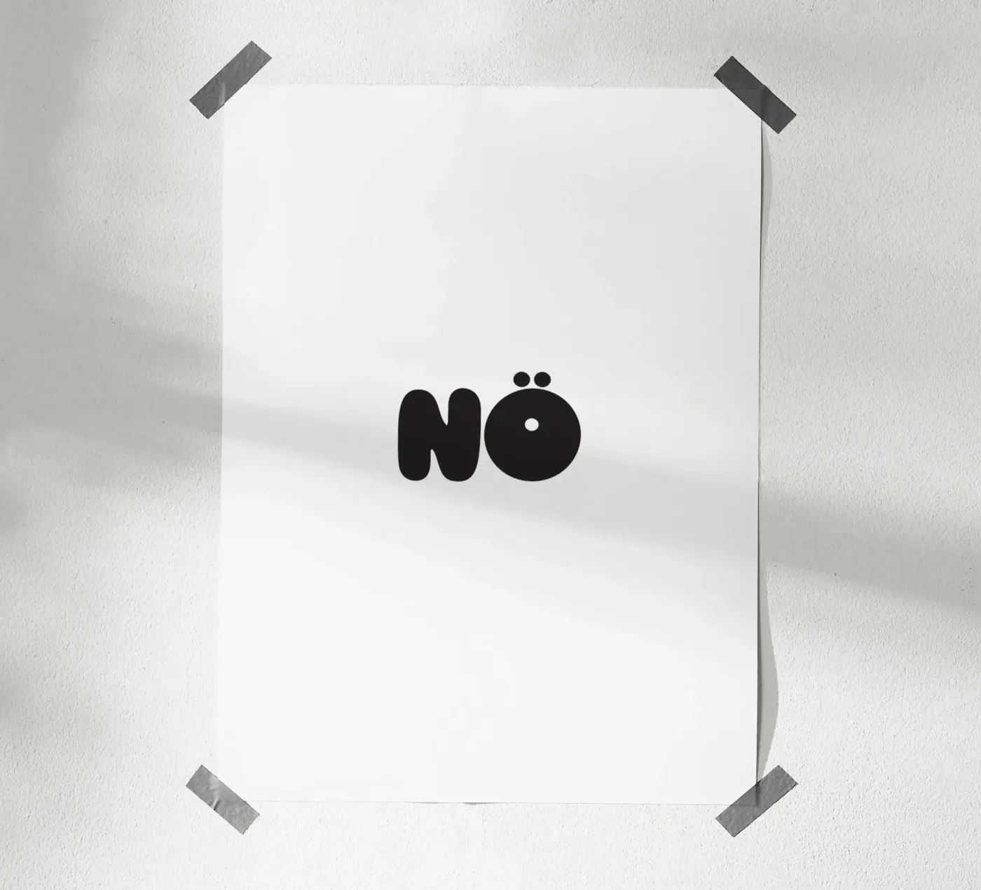 Nö Poster von Verplanungsagentur