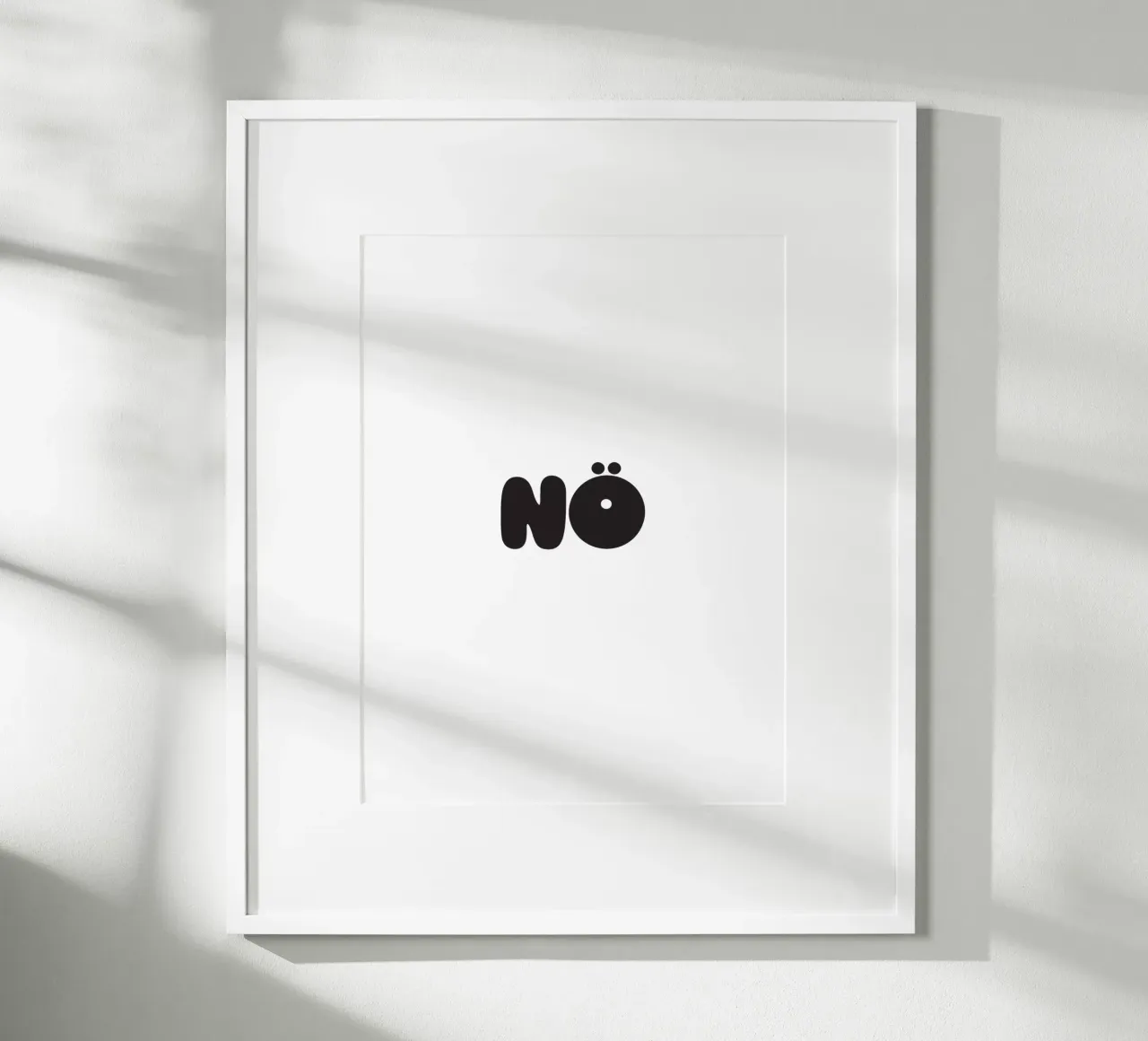 Nö Poster von Verplanungsagentur