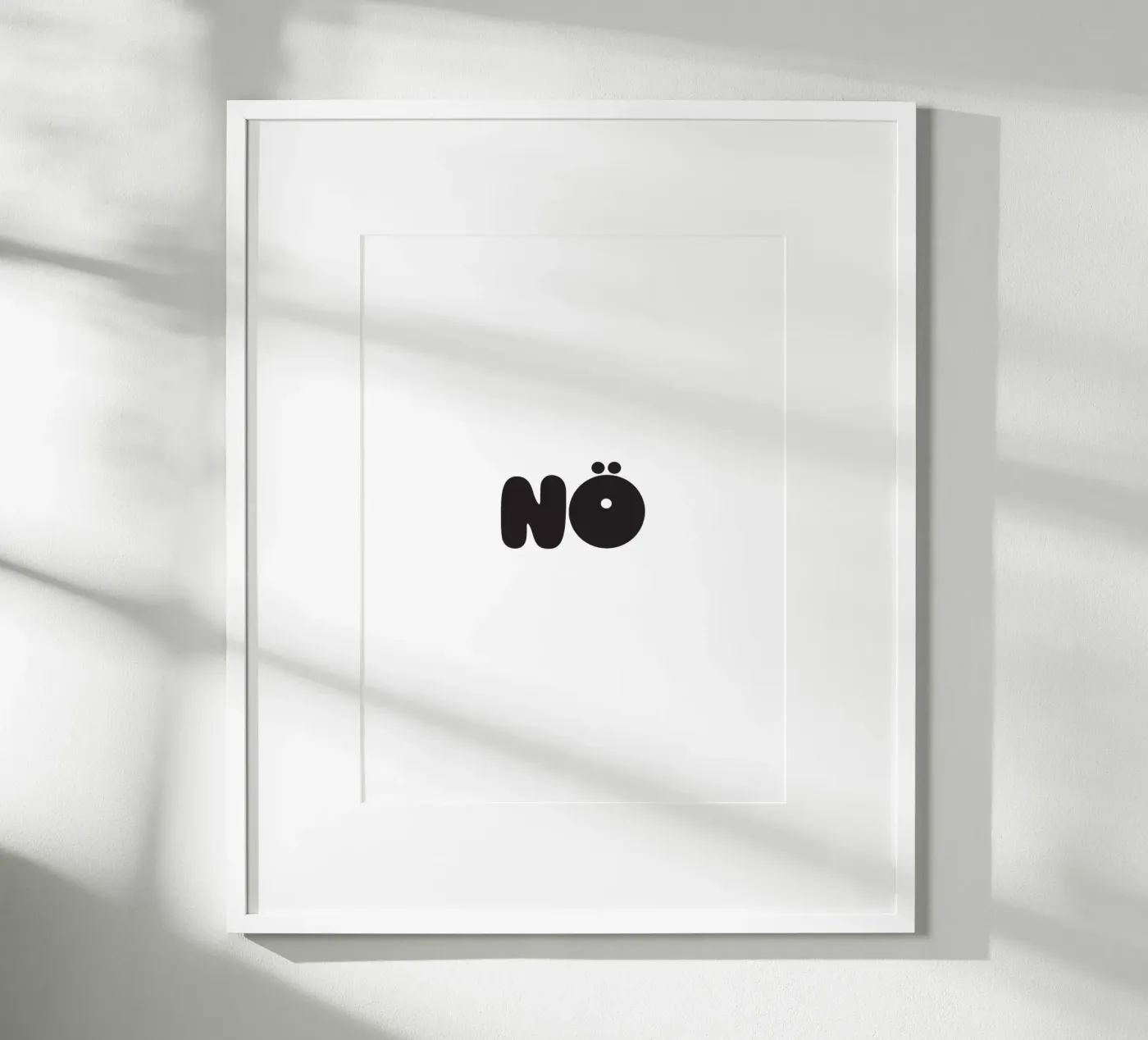 Nö poster van Verplanungsagentur