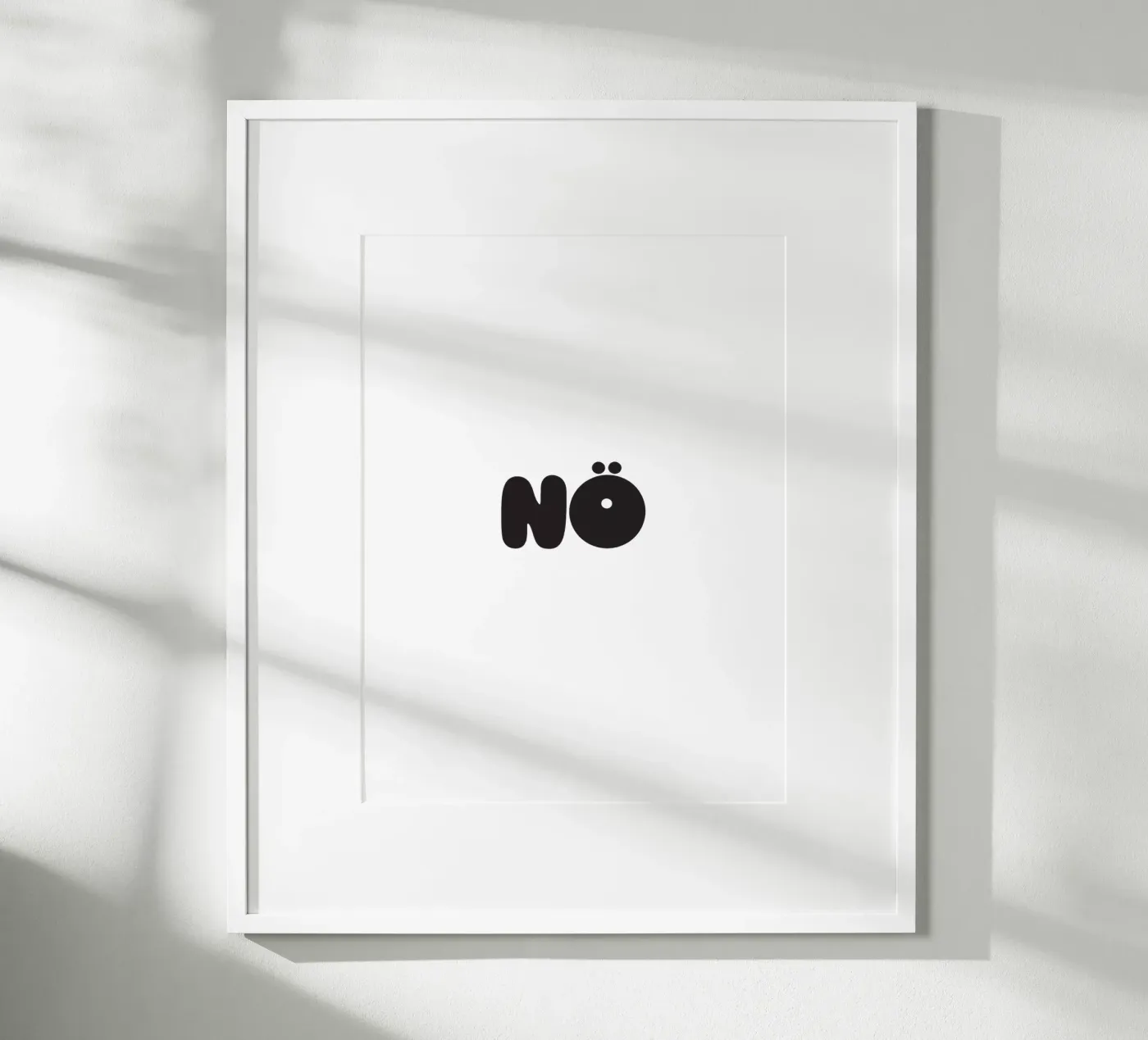 Nö Poster von Verplanungsagentur