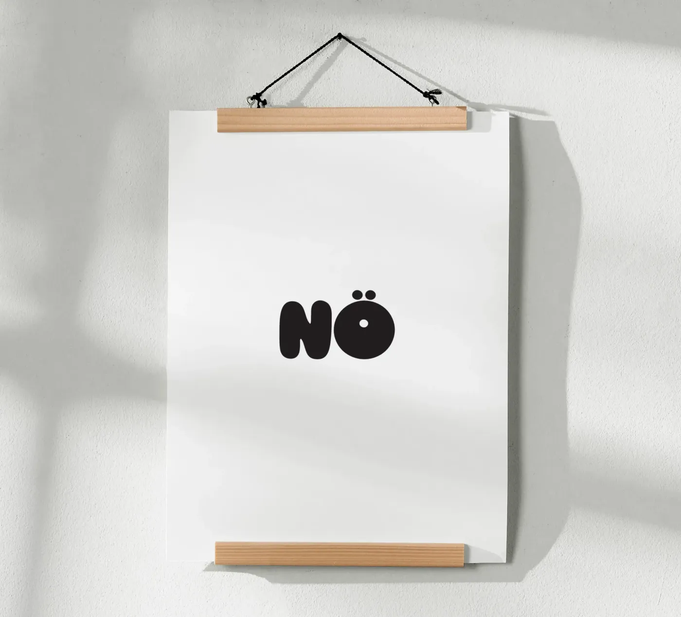 Nö poster van Verplanungsagentur