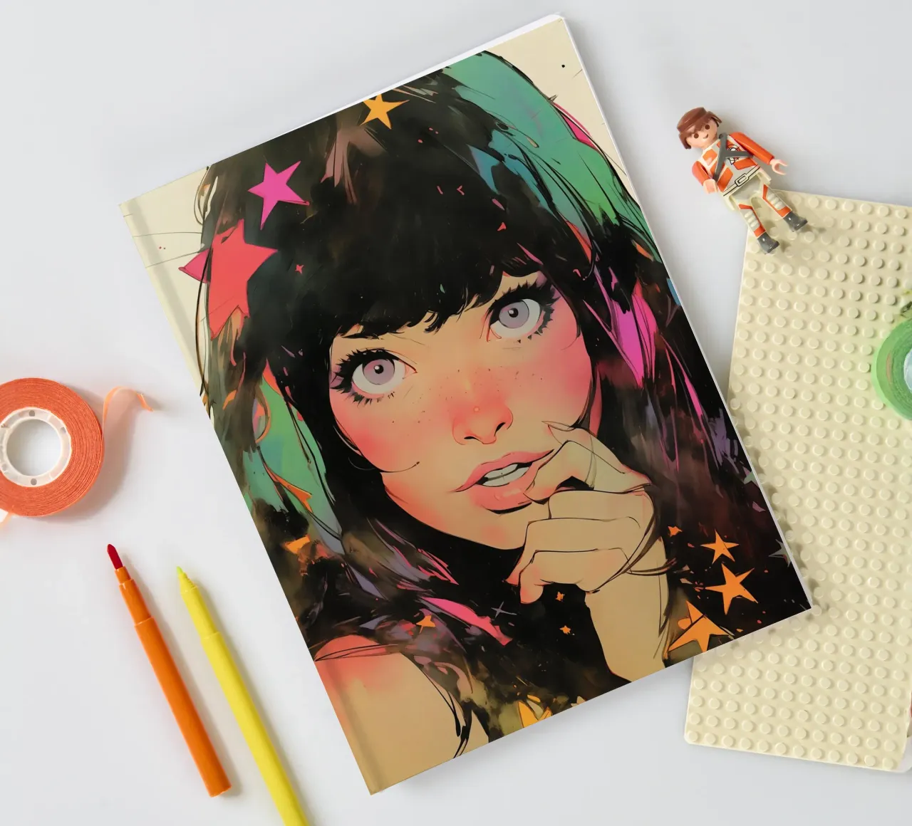 Pixie Pop Collection No 04 notebook by treechild