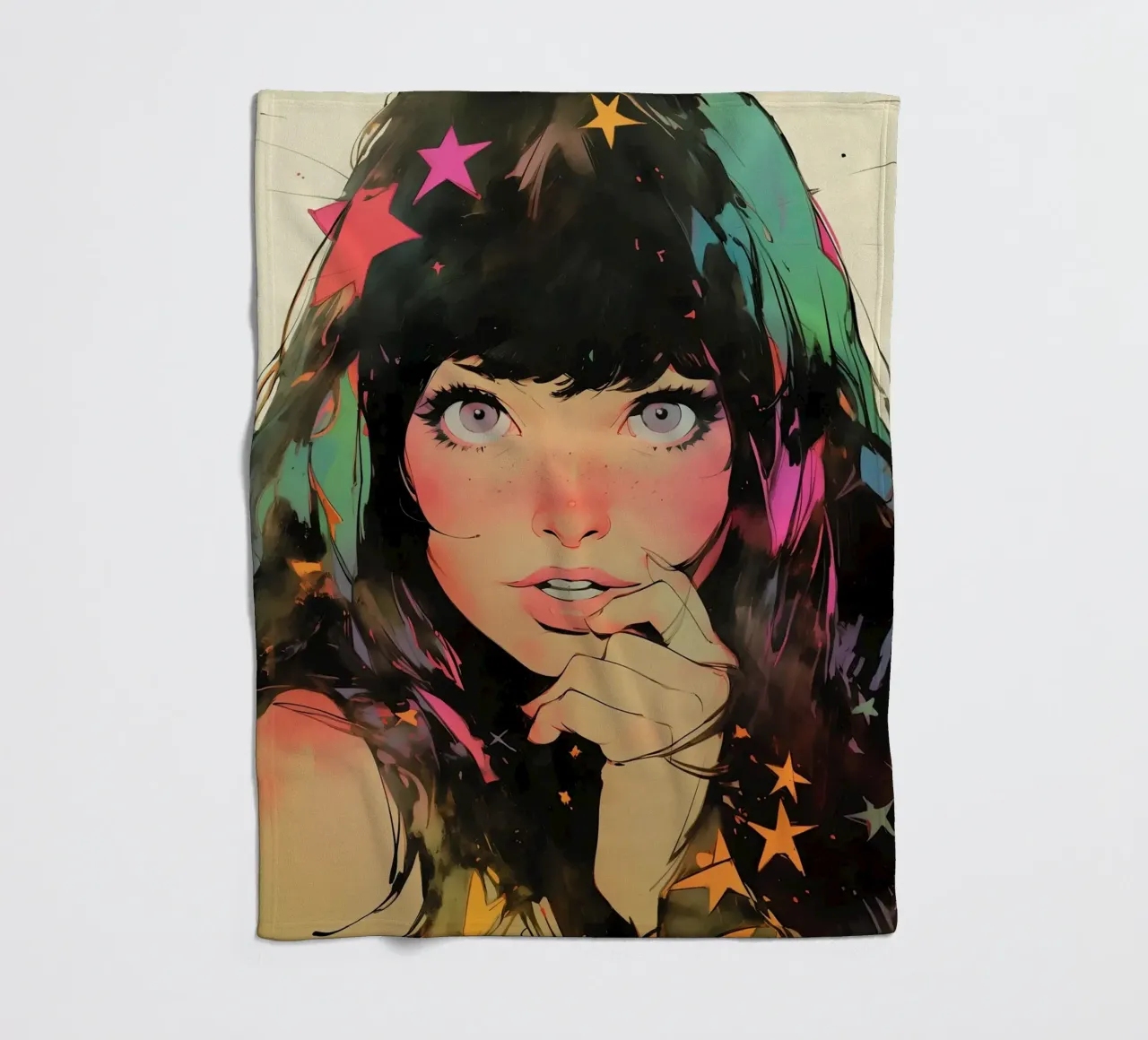 Pixie Pop Collection No 04 coperta in pile da treechild