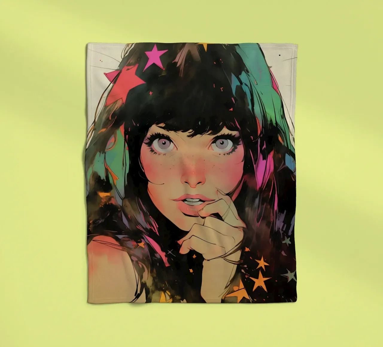 Pixie Pop Collection No 04 coperta in pile da treechild