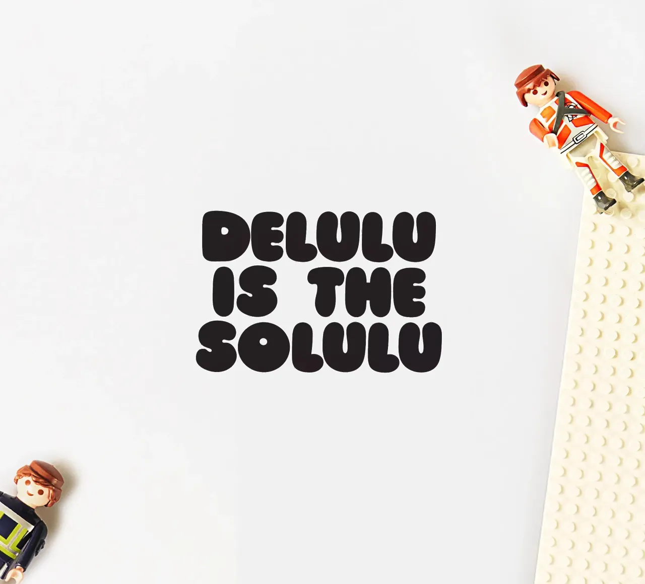 Delulu sticker by Verplanungsagentur