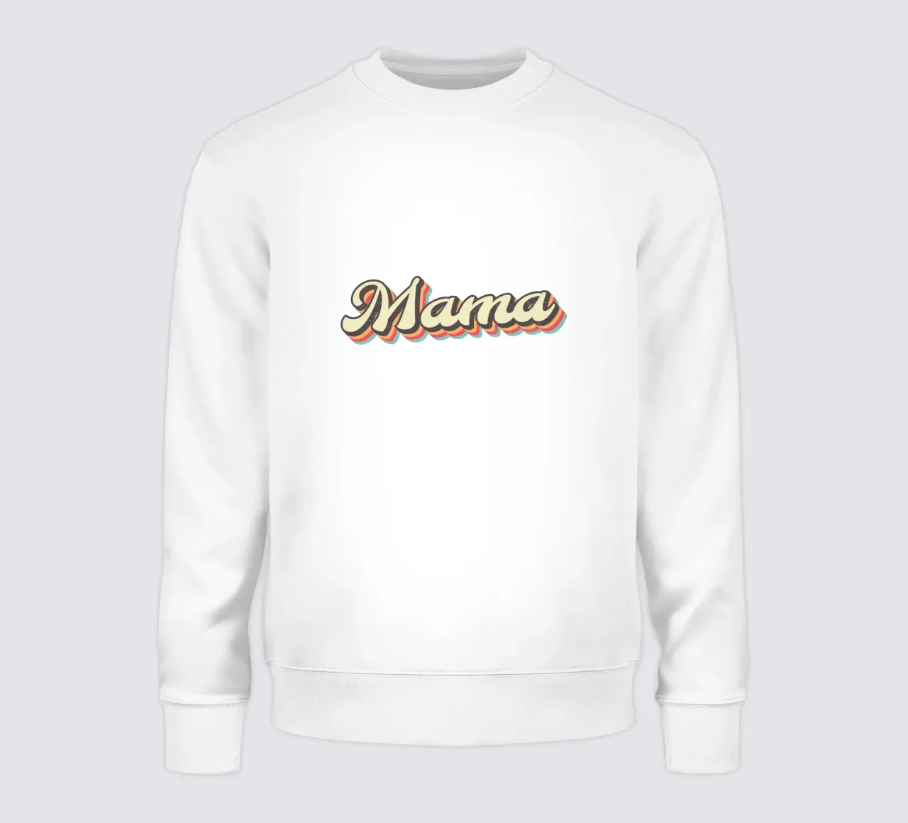 Mama - Vintage felpa da Black Sign Artwork