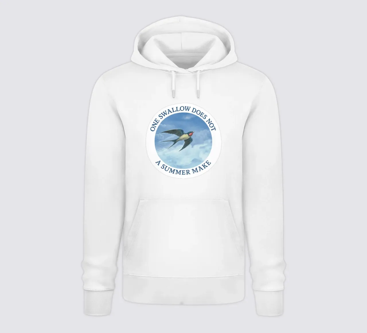 ONE SWALLOW DOES NOT A SUMMER MAKE Hoodie von Vintage Van Gogh