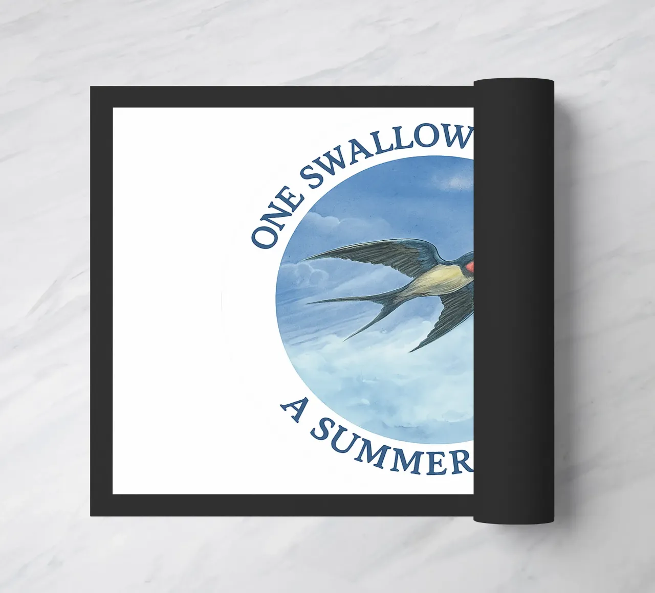 ONE SWALLOW DOES NOT A SUMMER MAKE zerbino da Vintage Van Gogh