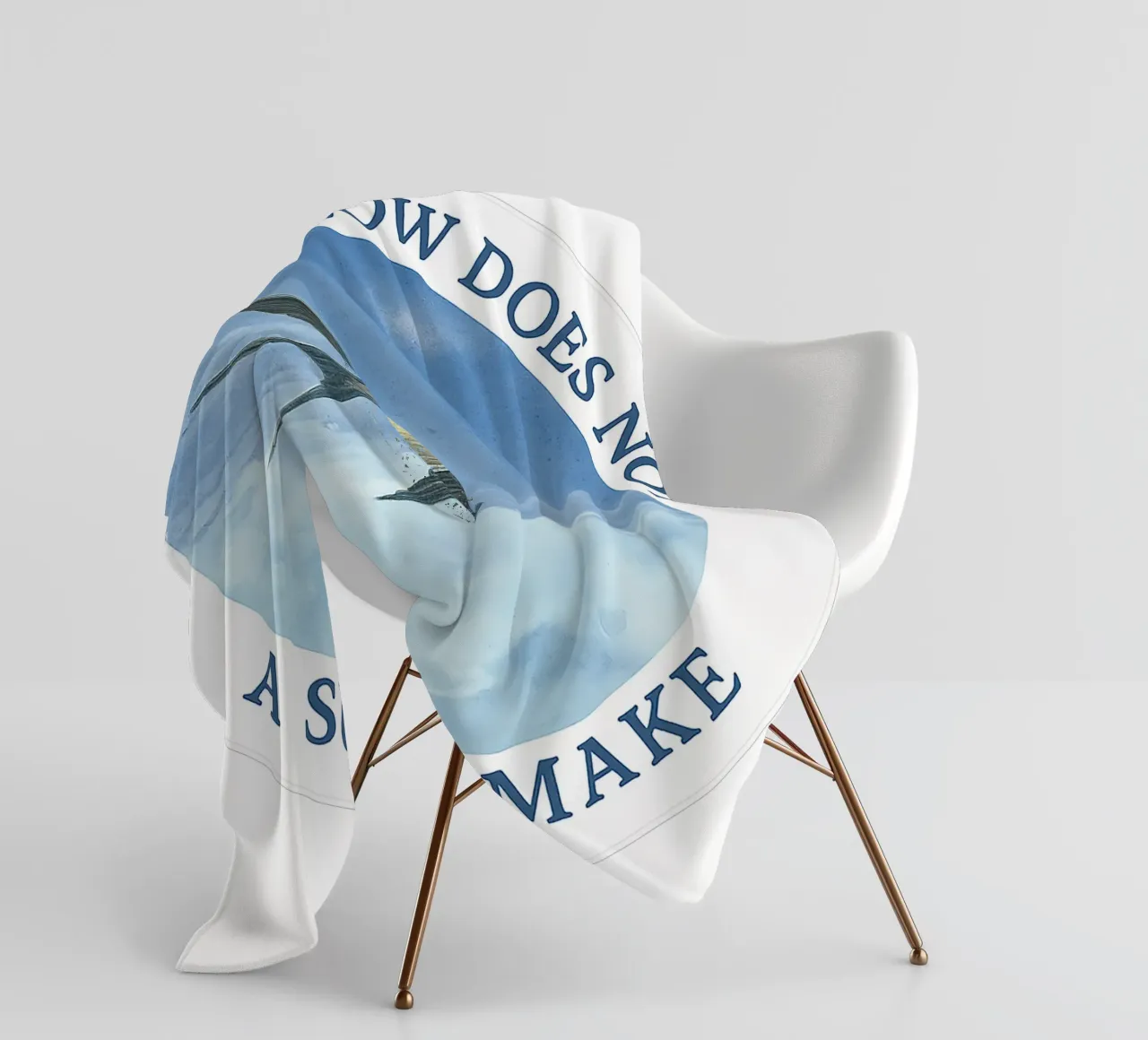 ONE SWALLOW DOES NOT A SUMMER MAKE coperta in pile da Vintage Van Gogh