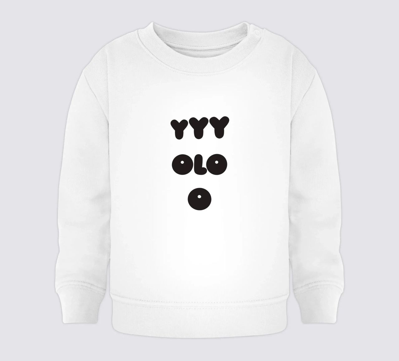 YOLO Face felpa neonato da Verplanungsagentur