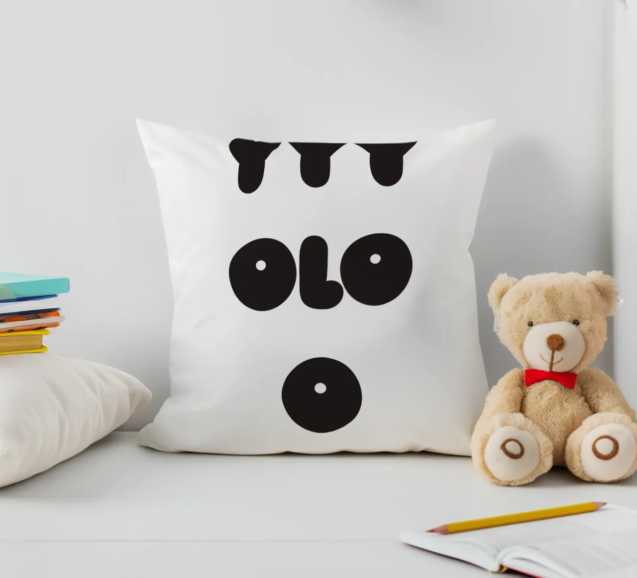 YOLO Face cuscino da Verplanungsagentur