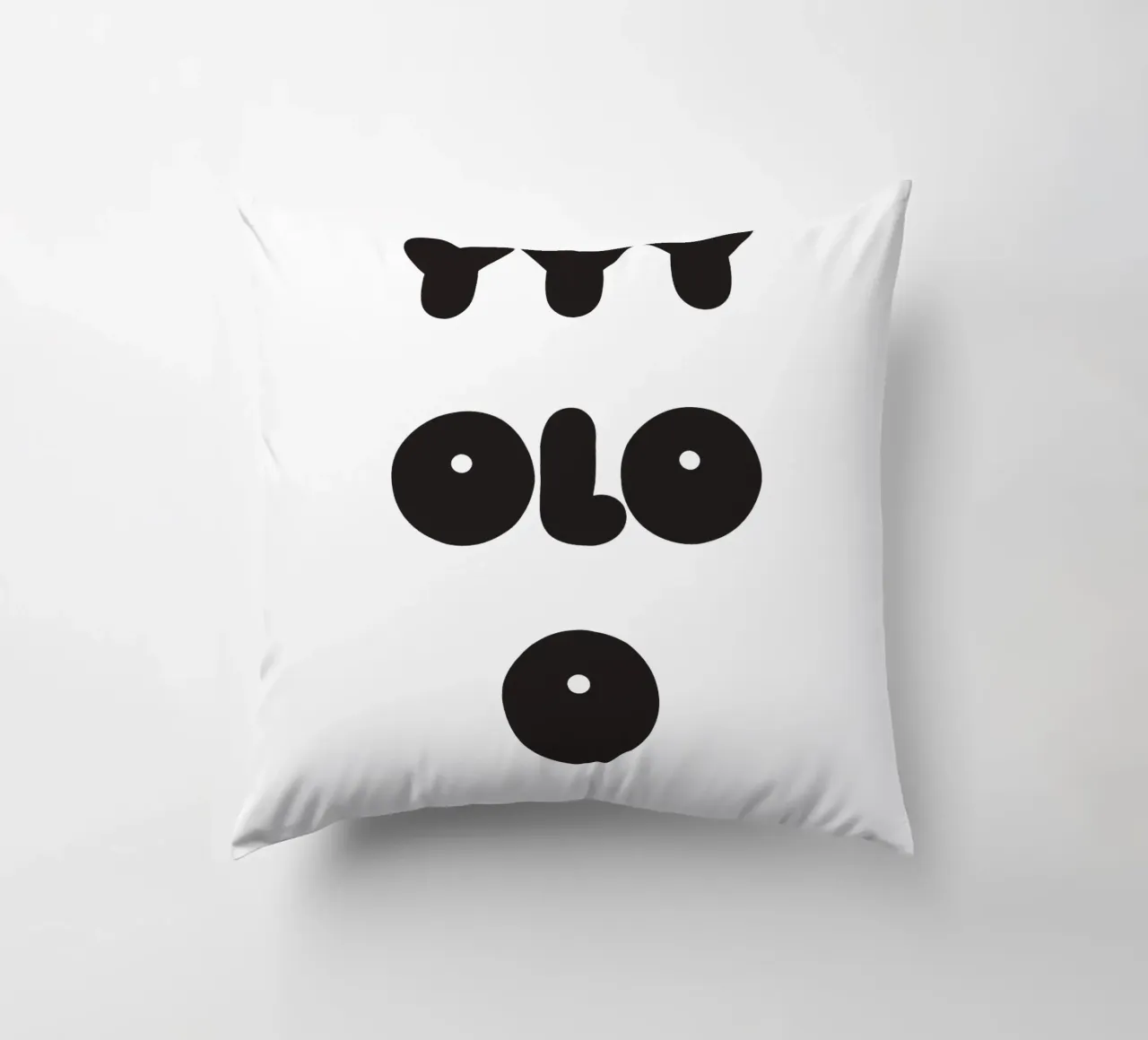 YOLO Face cuscino da Verplanungsagentur